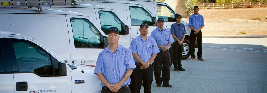 KIC Refrigeration crew ready for Mini Split Repair jobs across Friendswood
